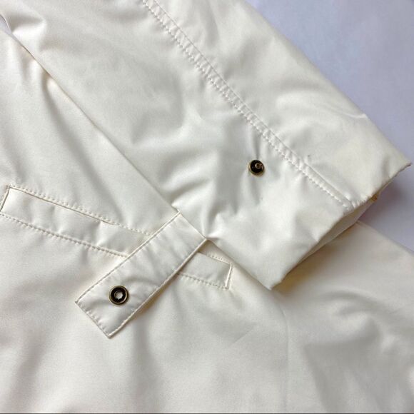 Calvin Klein Off White Anorak Packable Jacket Size Medium - Picture 4 of 16